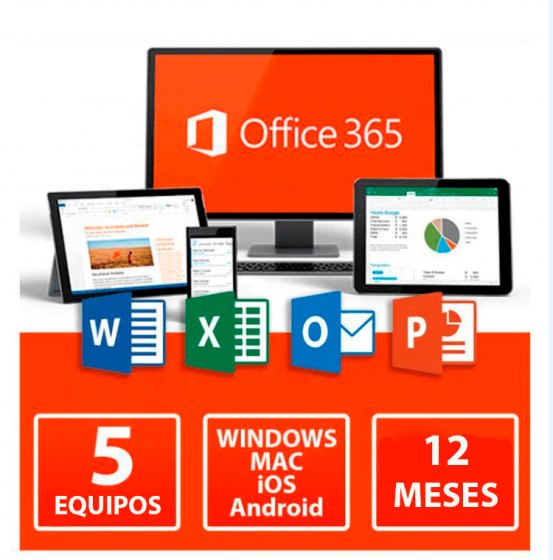 Office 365 para 5 Dispositivos…