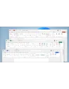 PowerPoint, Excel y Word en Windows 11 con la cinta de opciones y el tema actual de Office