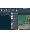 AutoCAD 2025: pestaña Geolocalización con mapas Esri y Bing en el selector de mapa base
