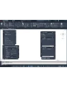 AutoCAD MEP: espacio de trabajo con cinta, paleta HVAC y Navegador de proyecto